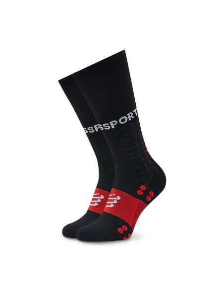 Чорапи Compressport Full Socks Run черно