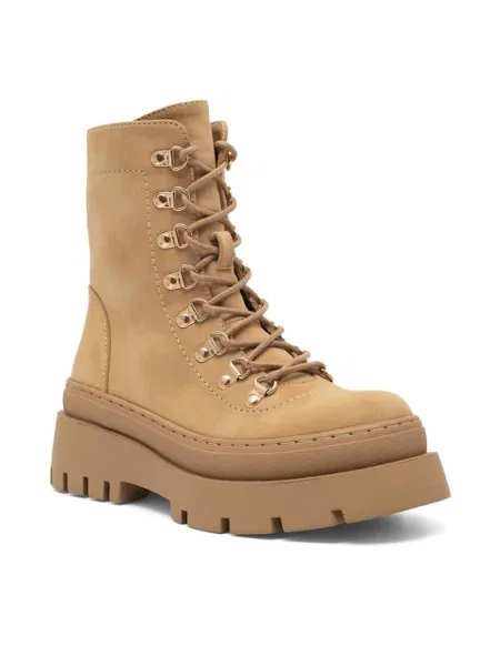 Полуотворени обувки Deezee бежово