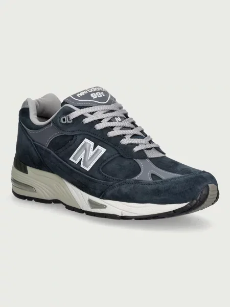 New Balance Made in UK sneakersy zamszowe niebieskie