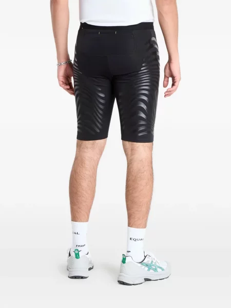 Lung hanorac Adidas cu dungi cu imagine negru