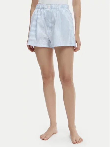 Calvin Klein Underwear Kratke hlače pižama modra