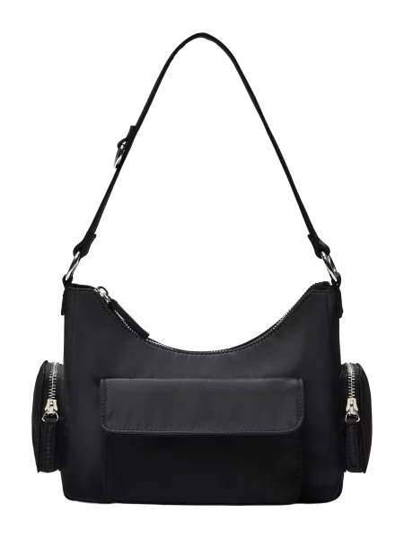 Bershka Torba za čez ramo črna
