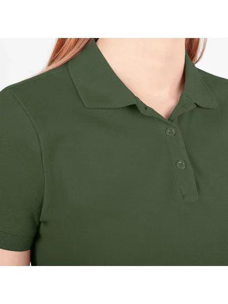 Koszulka polo Jako Organic zielona