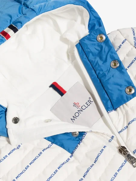 Kurtka dziecięca Moncler Enfant biała