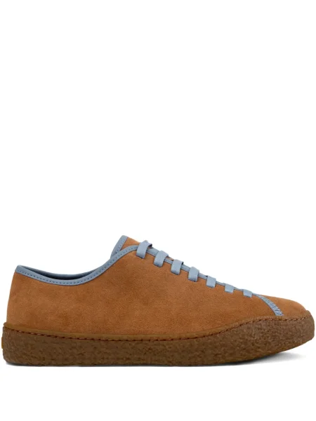 Sneakerși Camper din piele de căprioară maro
