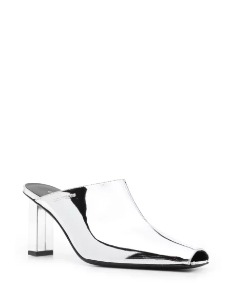 Papuci tip mules Courreges