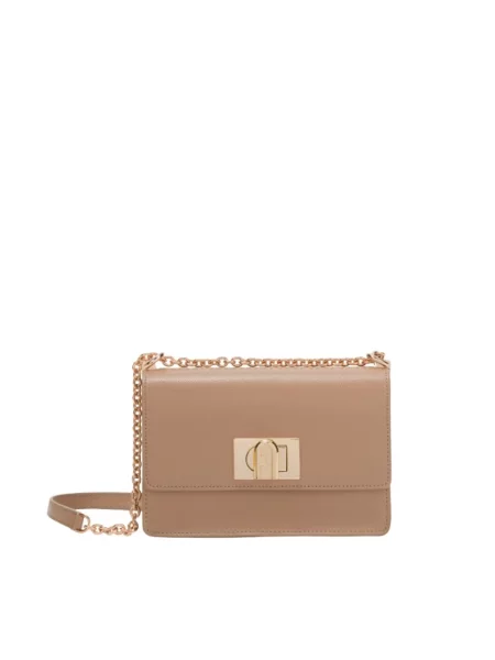Torebka crossbody Furla beżowa