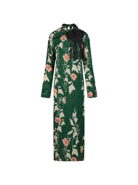 Rochie maxi Johanna Ortiz verde