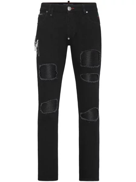 Džíny Philipp Plein černé