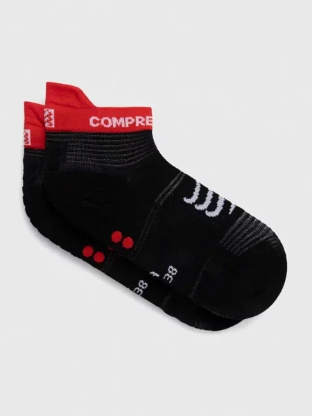 Чорапи Compressport Pro Racing Socks Run Low черно