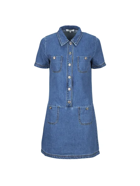 Denim ruha Morgan kék