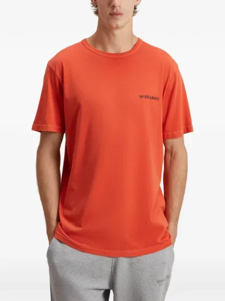 Tricou Woolrich cu imagine portocaliu