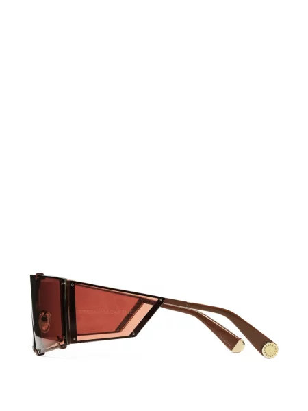 Saulės akiniai Stella Mccartney Eyewear ruda