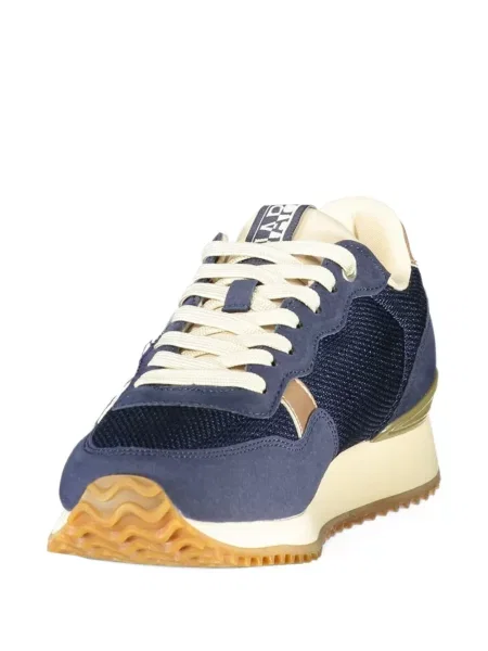 Sneakerși Napapijri cu imagine albastru