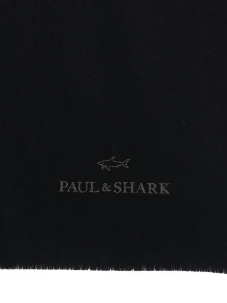 Fular Paul & Shark de lână negru