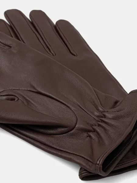 Шкіряні рукавички Medicine коричневий