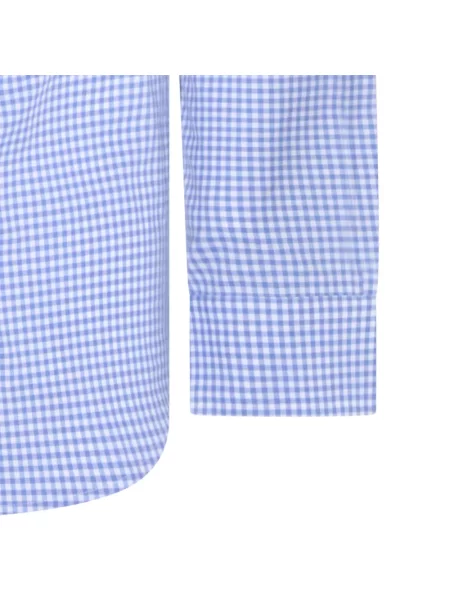 Polo majica Polo Ralph Lauren karirana ružičasta