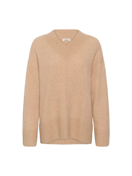 Dzianinowy sweter Soaked In Luxury beżowy
