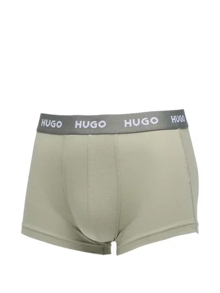 Boxeri Hugo cu autograf verde