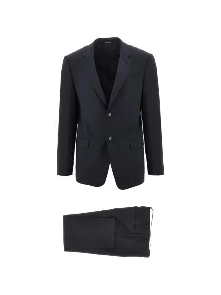 Costum Emporio Armani cu rever negru