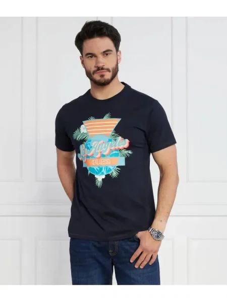 GUESS Tricou SS CN CALIFORNIA FLO