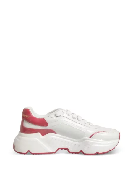 Sneakerși Dolce & Gabbana Daymaster din piele alb