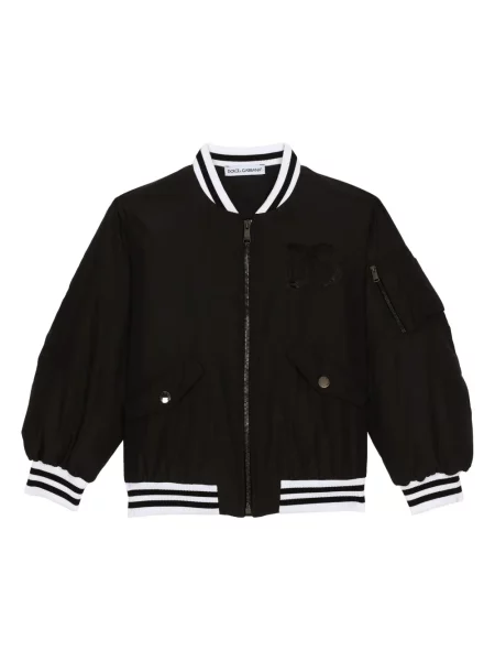 Kurtka bomber dziecięcy Dolce And Gabbana czarny