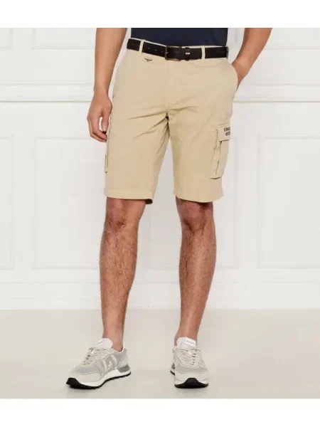 Aeronautica Militare Pantaloni Scurți | bej