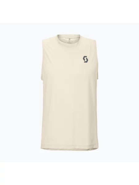 Férfi futó póló SCOTT Endurance LT Tank cotton white. Méret: XL fehér