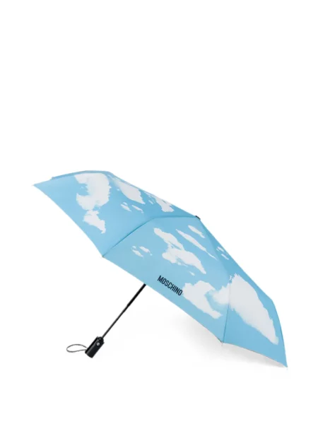 Umbrelă Moschino cu imagine albastru