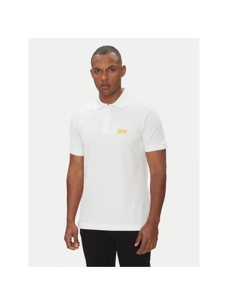 Versace Jeans Couture Polo majica Regular Fit bela