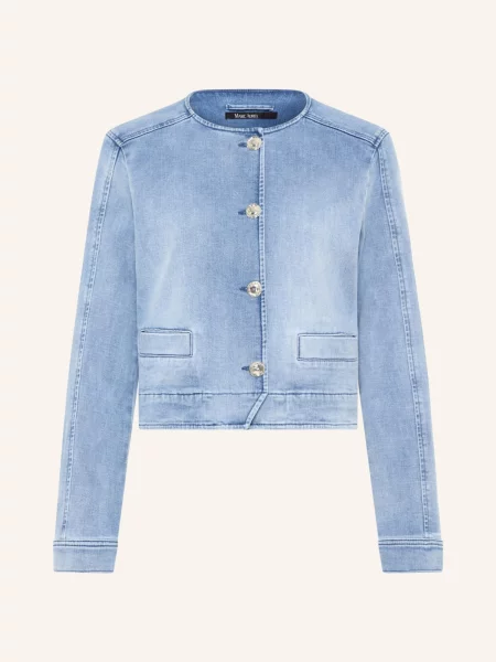 Marc Aurel Džínová Bunda blue denim modrá