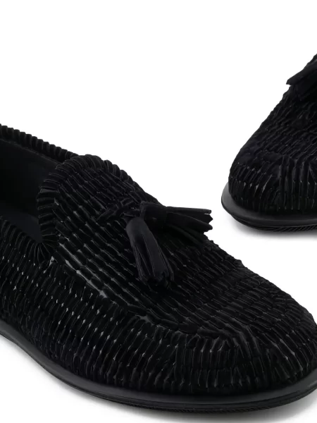Pantofi loafer Giorgio Armani negru