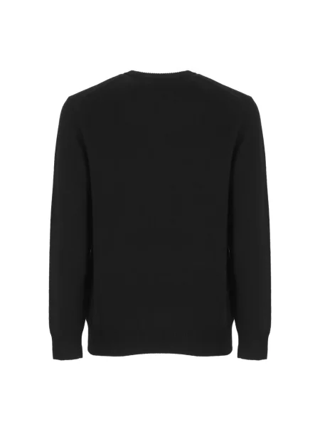 Sweter Mc2 Saint Barth z kołnierzem niebieski
