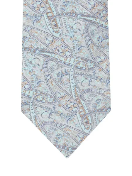 Cravată Etro cu model floral din jacard