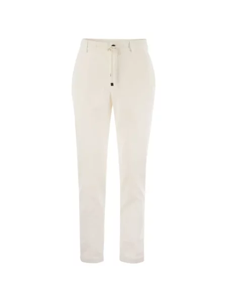 Pantaloni Peserico alb