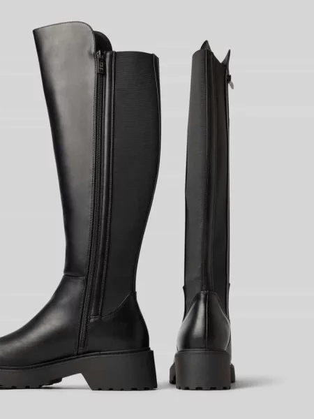 Kozaki za kolano zapinane na błyskawiczny model ‘Callback’ Steve Madden czarne