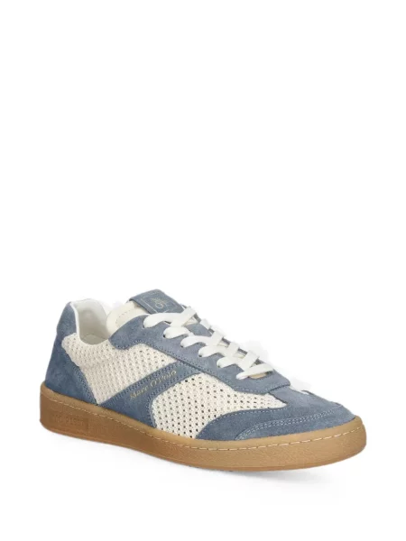 Szarvasbőr sneaker Marc O'polo kék