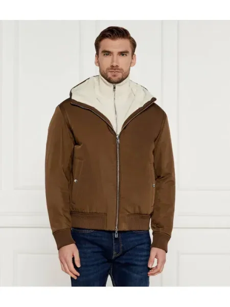 BOSS BLACK Kétoldalas bomber dzseki Civito | fekete