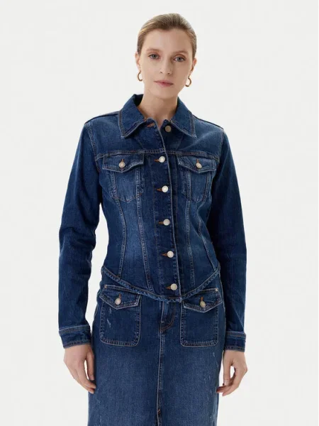 Guess Geacă de blugi Bleumarin