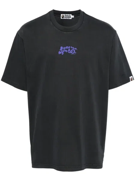 Tricou A Bathing Ape® cu imagine gri