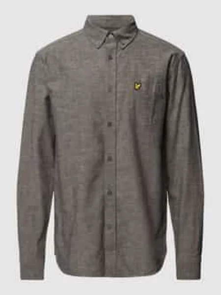 Koszula casualowa o kroju slim fit z kołnierzykiem typu button down Lyle & Scott