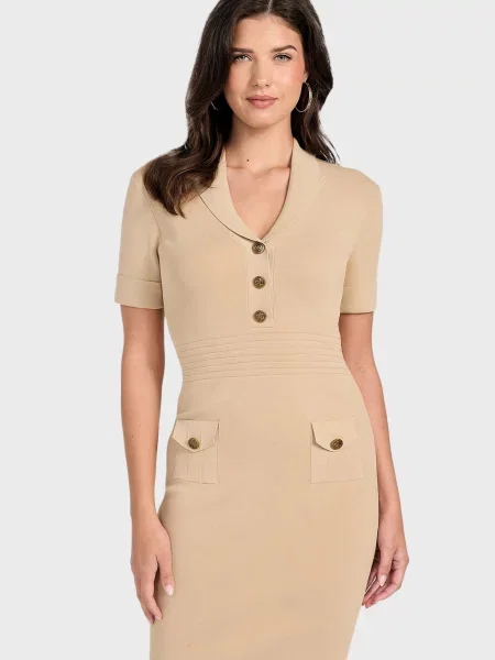Сукня Guess бежева