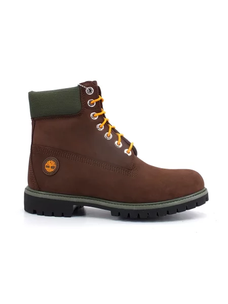 Botki Timberland skórzane wodoszczelne brązowe