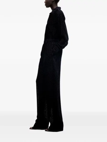 Панталон Victoria Beckham черно
