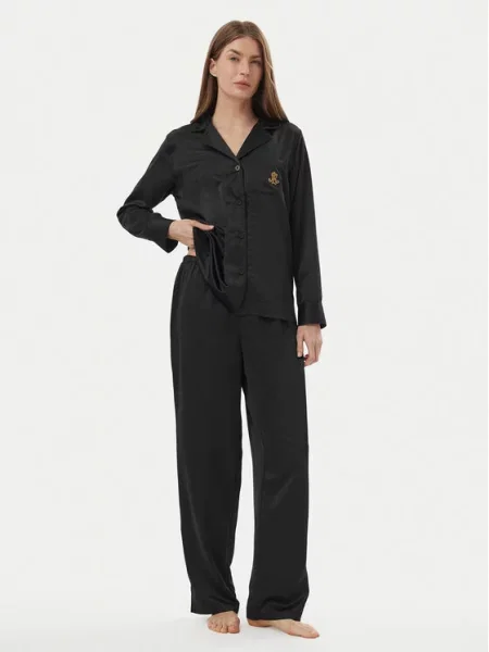LAUREN RALPH LAUREN Pižama juoda