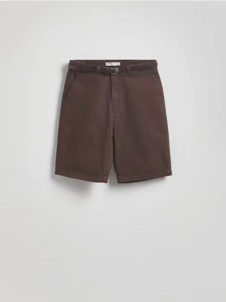 Reserved Шорти-чиноси з коричневий