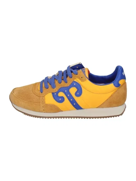 Sneakersy Wushu Ruyi zamszowe pomarańczowe
