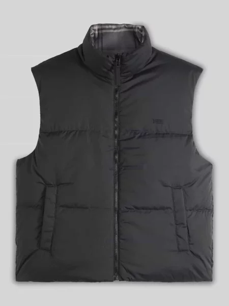 Kamizelka o kroju regular fit z funkcją dwustronną Levi's czarna