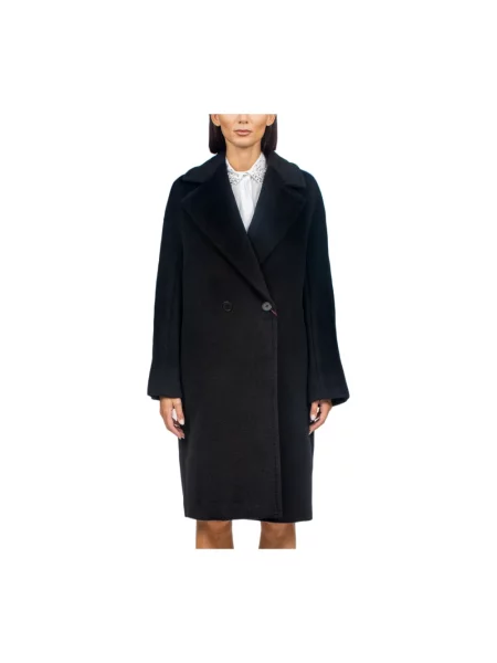 Płaszcz Max Mara Studio wełniany czarny